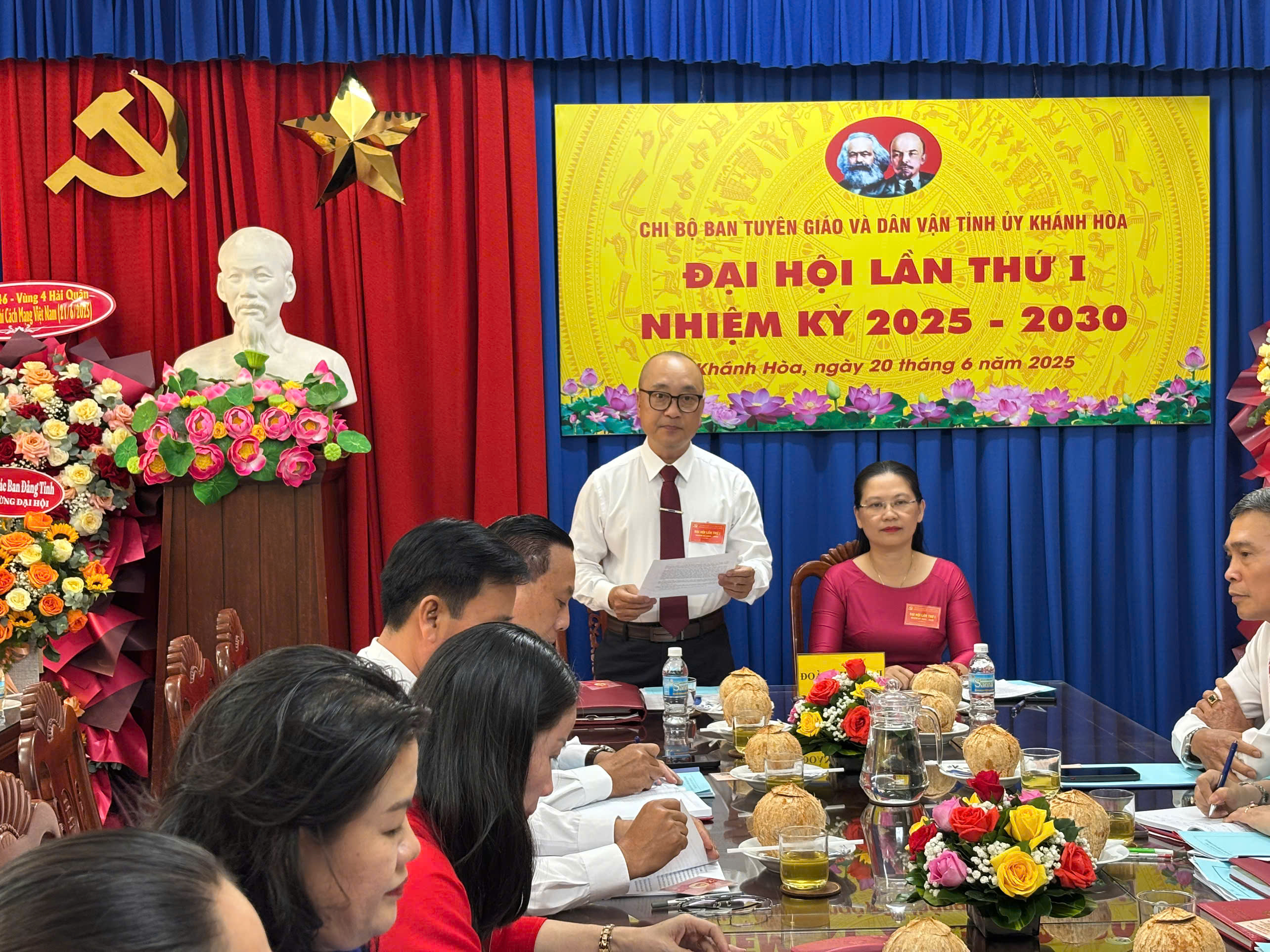 Đại hội Chi bộ Ban Tuyên giáo và Dân vận Tỉnh ủy nhiệm kỳ 2025-2030